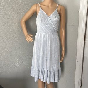 Caution To Wind V-Neck Dress